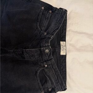 Free People Black Jeans Size 26 Lo Rise